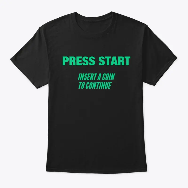 Gaming Shirt PRESS START